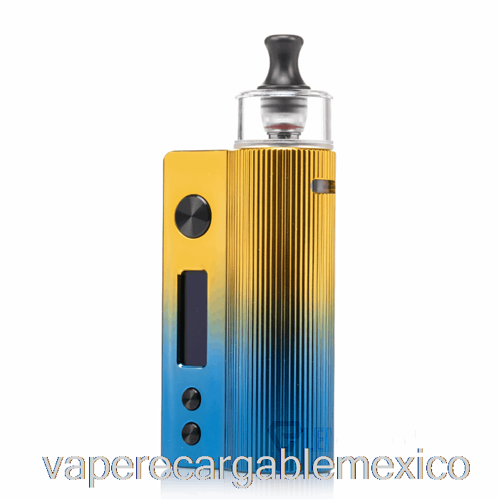 Vape Recargable Vandy Vape Nox 60w Pod Kit Amanecer Amarillo Azul